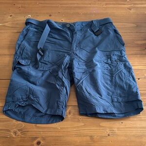 Columbia Dark Blue Cargo Shorts